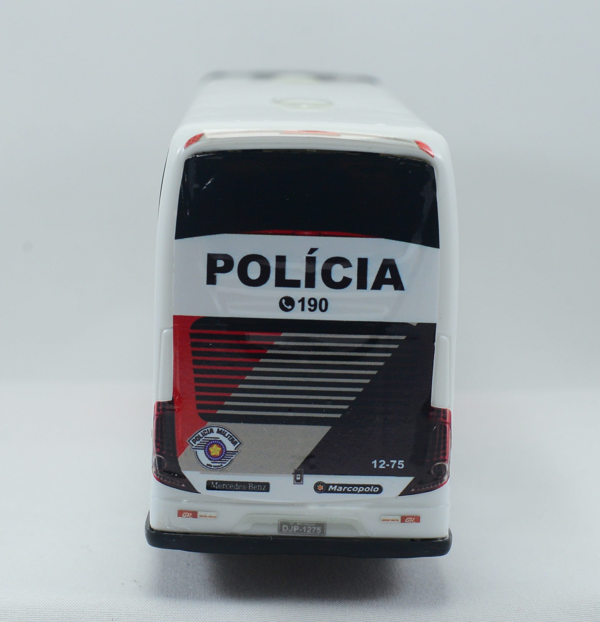 Ônibus em Miniatura Polícia Militar de São Paulo Dd