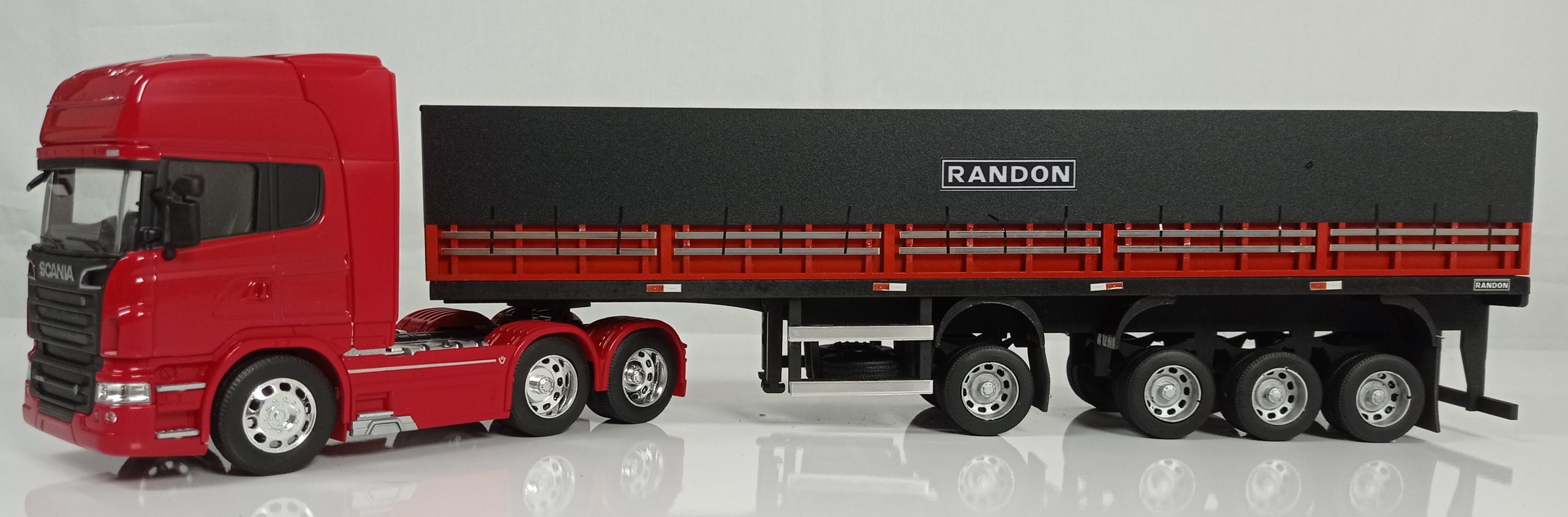 Miniaturas Caminhoes Scania Rebaixada