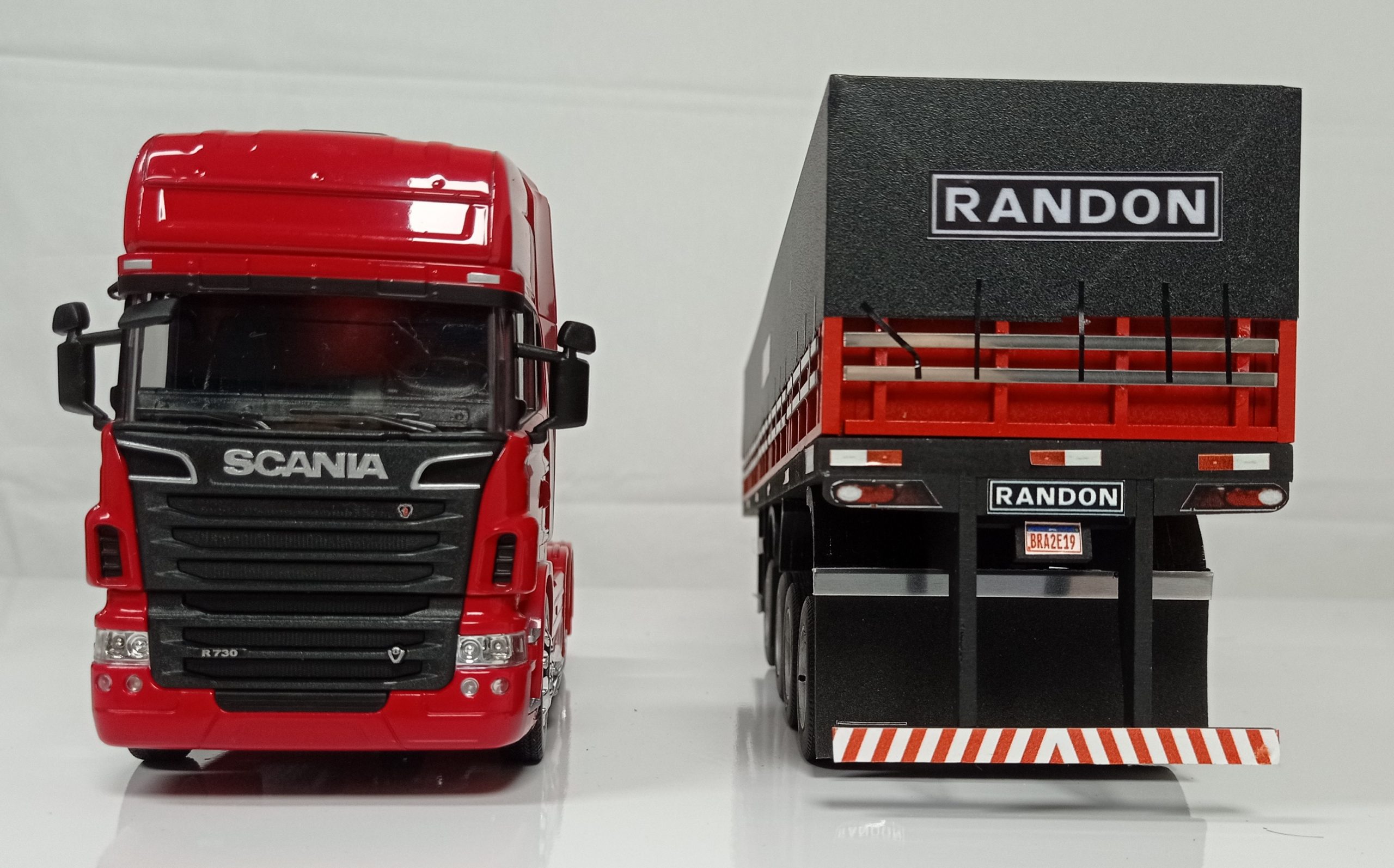 Miniaturas Caminhoes Scania Rebaixada