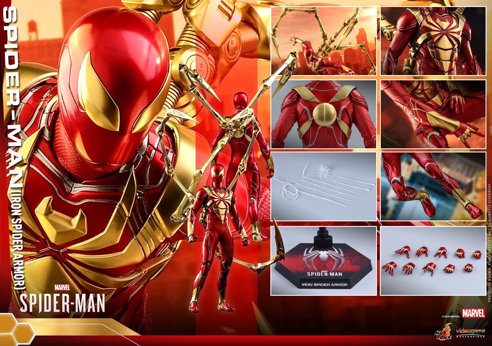 Action Figure Homem-Aranha Iron Spider