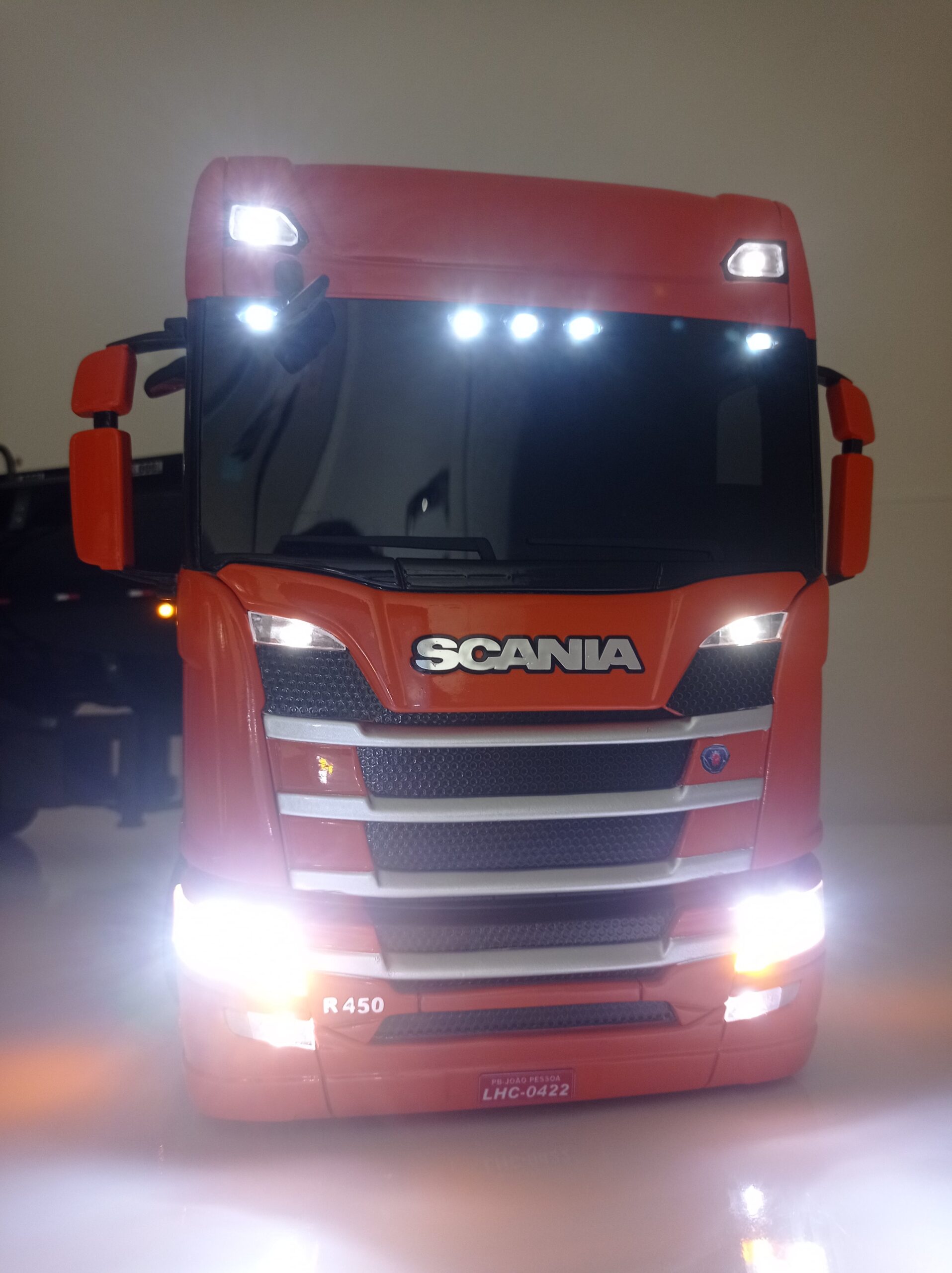 Miniatura Carreta Scania Tanque 1/32